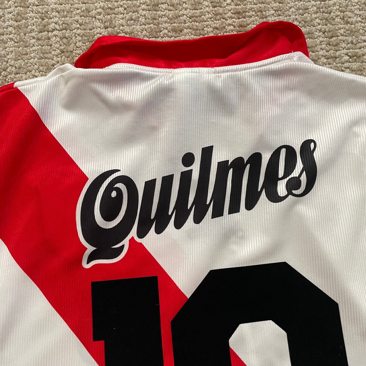 River Plate 1998/1999/2000 home x Aimar/Gallardo #10 (L)