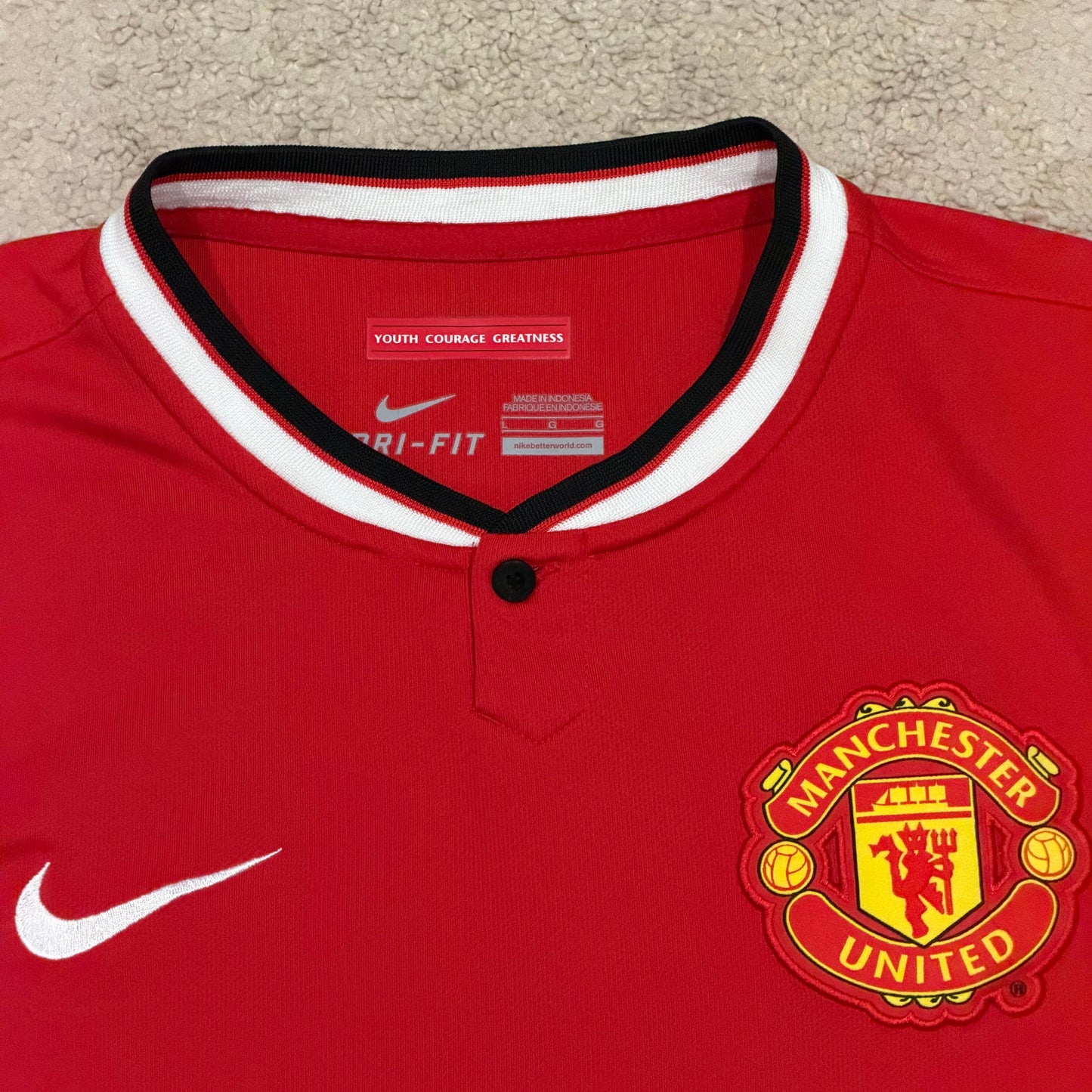 Manchester United 2014/15 home x Wayne Rooney #10 (L)