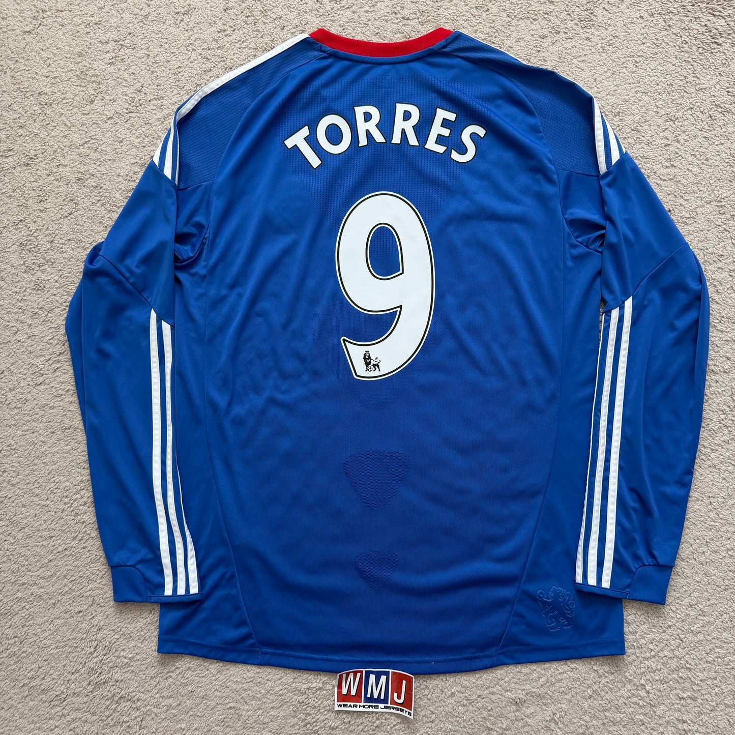 Chelsea 2010/11 home LONG SLEEVES x Fernando Torres #9 (L)
