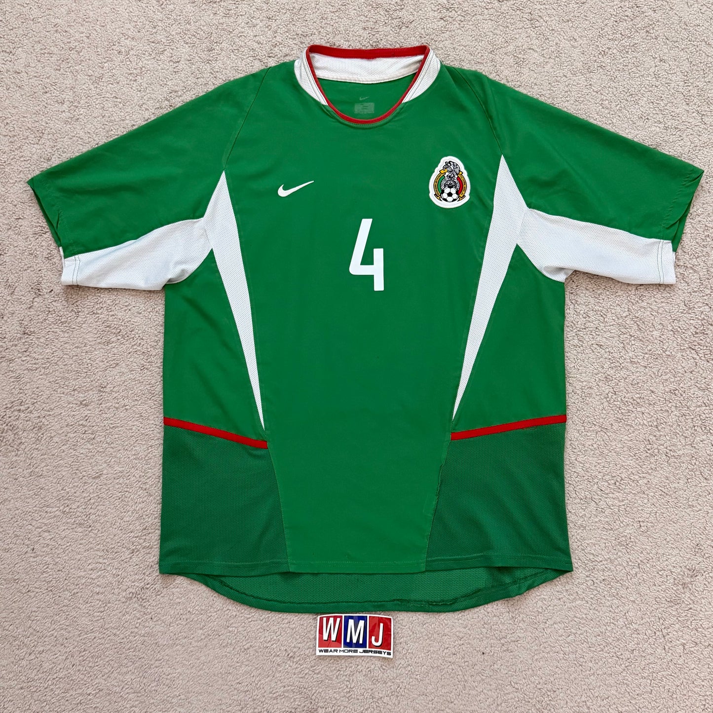 Mexico 2003 home x Rafa Marquez #4 (L)