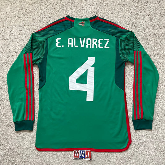Mexico 2022 World Cup home LONG SLEEVES x Edson Alvarez #4 (M)