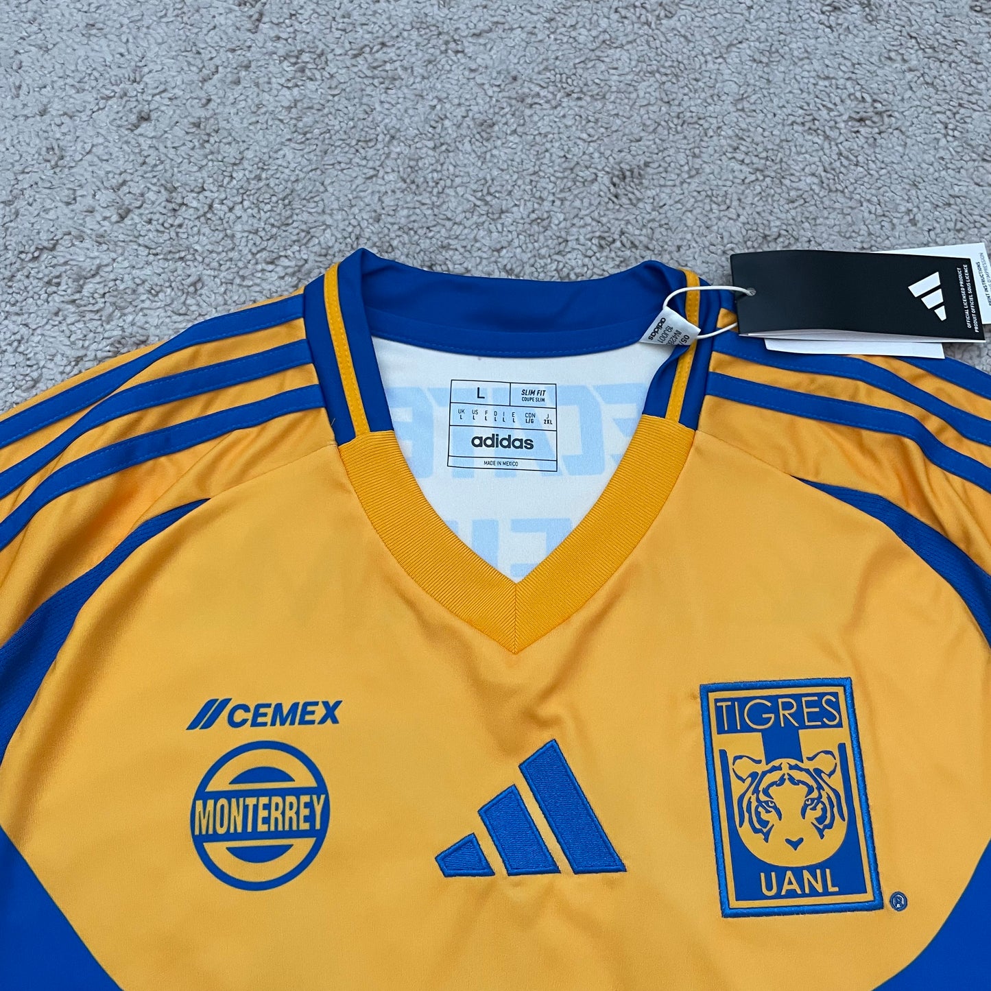 Tigres UANL 2024/25 home x André-Pierre Gignac #10 (L) *BRAND NEW WITH TAGS