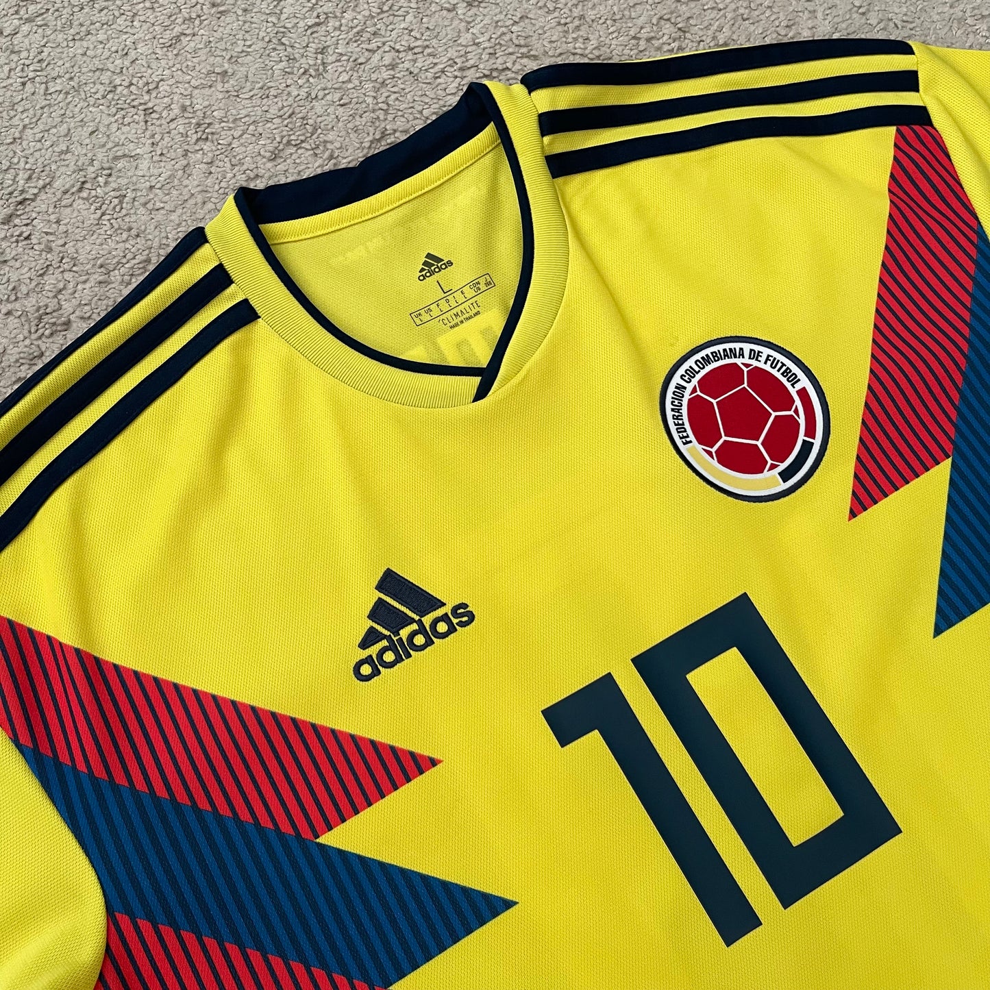 Colombia 2018 World Cup home x James Rodriguez #10 (L)