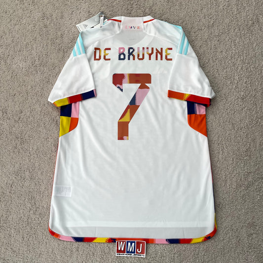 Belgium 2022 World Cup away x Kevin De Bruyne #7 (L) *BRAND NEW WITH TAGS