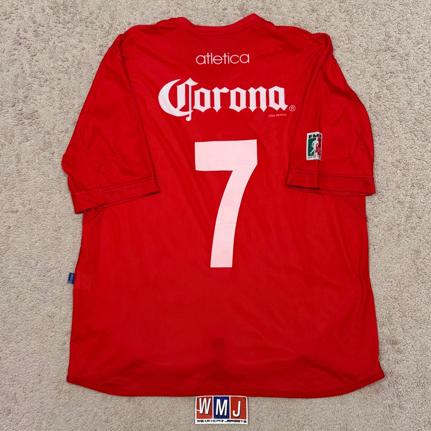 Toluca 2005/06 home x Rodrigo 'El Rengo' Diaz #7 (L)