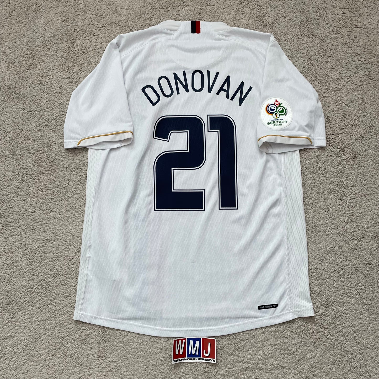 USA 2006 World Cup home x Landon Donovan #21 (M)