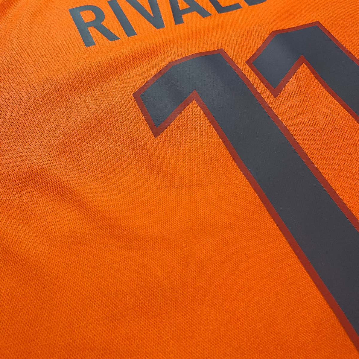 Barcelona 1998/1999/2000 third x Rivaldo #11 (XL) *has two tiny holes on the back