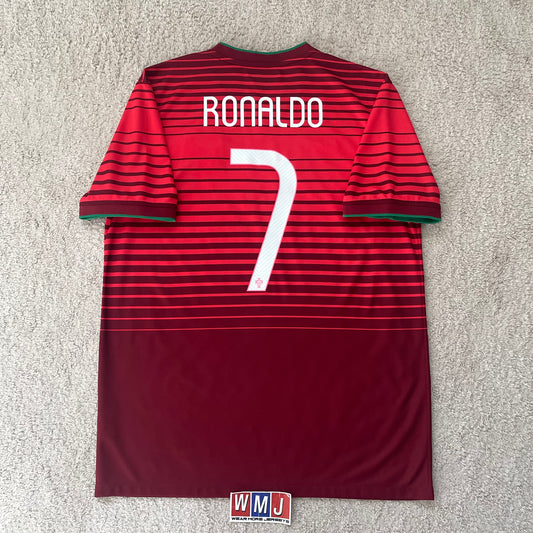Portugal 2014 World Cup home x Cristiano Ronaldo #7 (L)