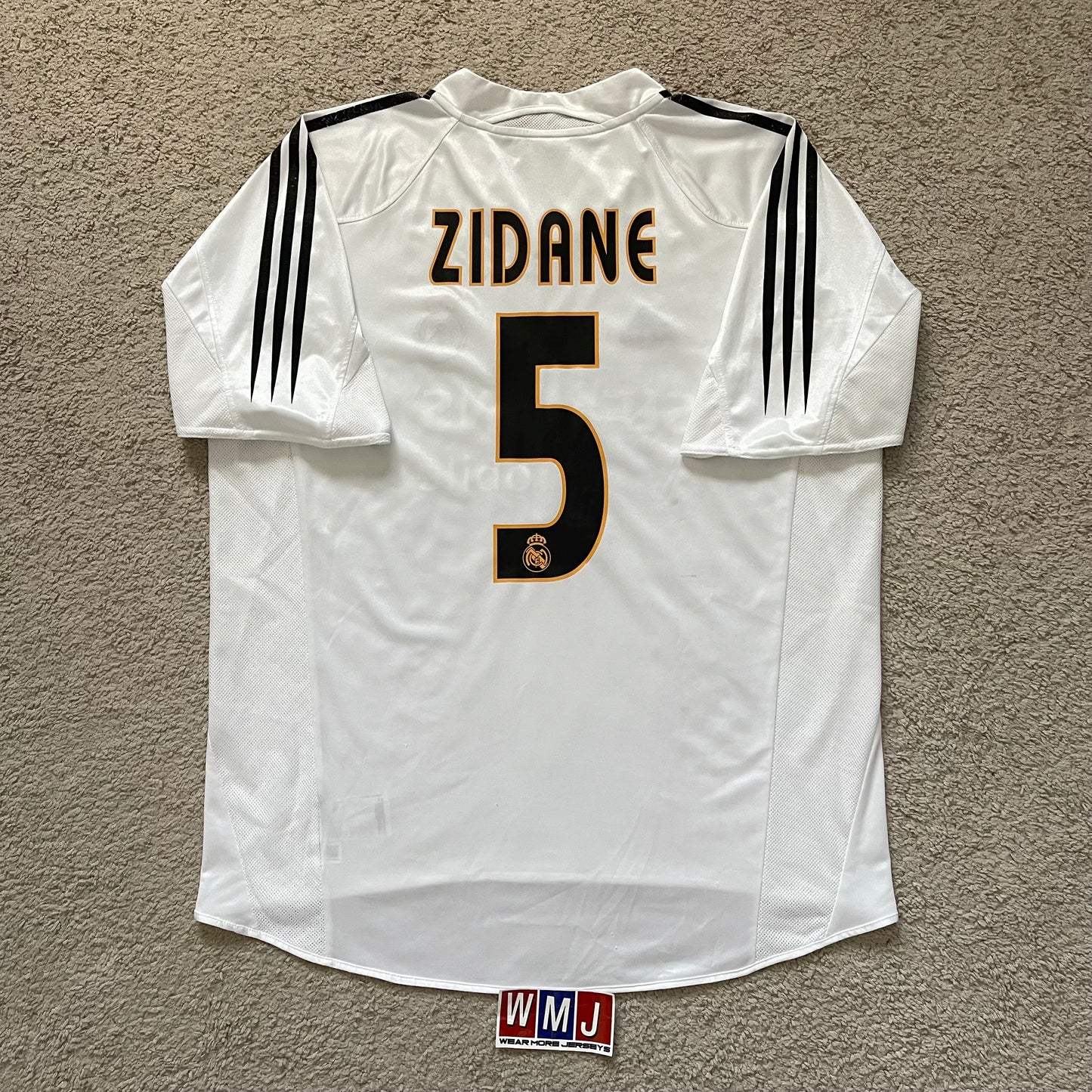 Real Madrid 2004/05 home x Zinedine Zidane #5 (XL)