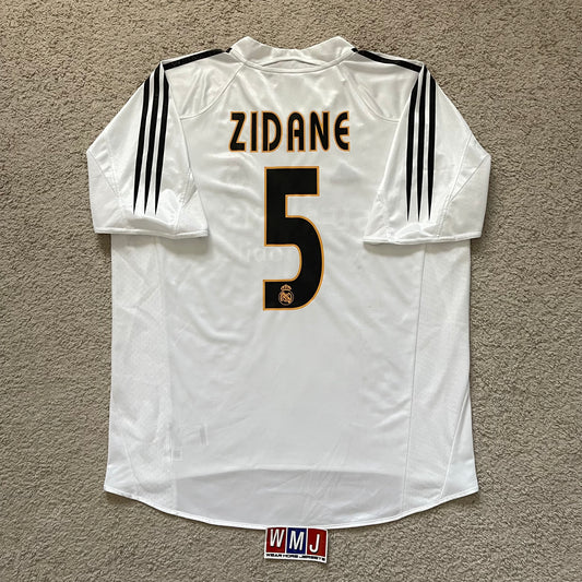Real Madrid 2004/05 home x Zinedine Zidane #5 (XL)