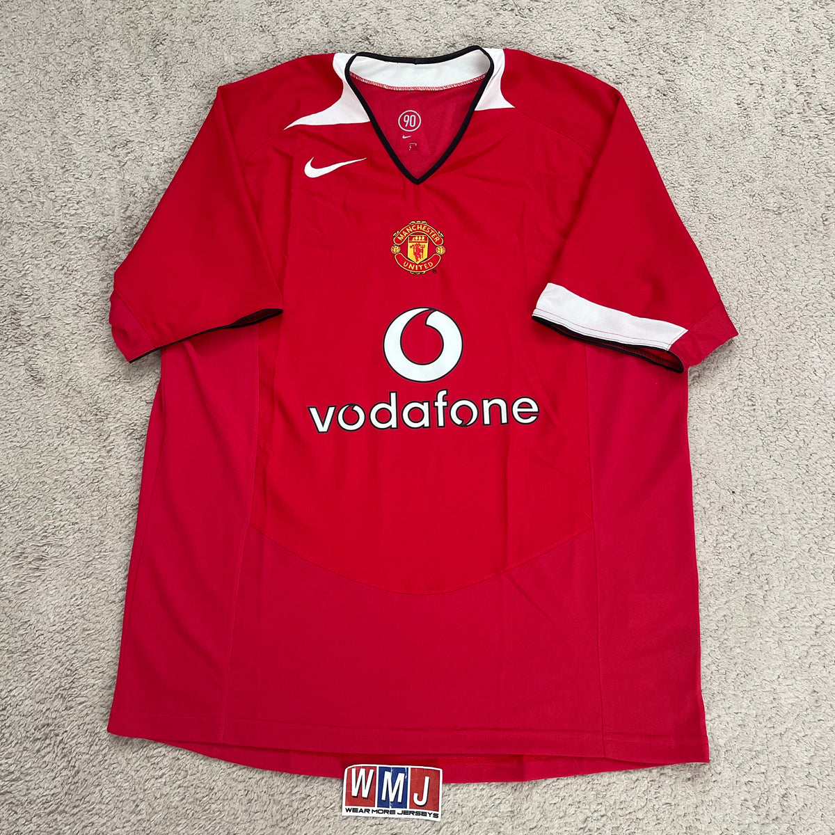 Manchester United 2004/2005/2006 home x Cristiano Ronaldo #7 (L)