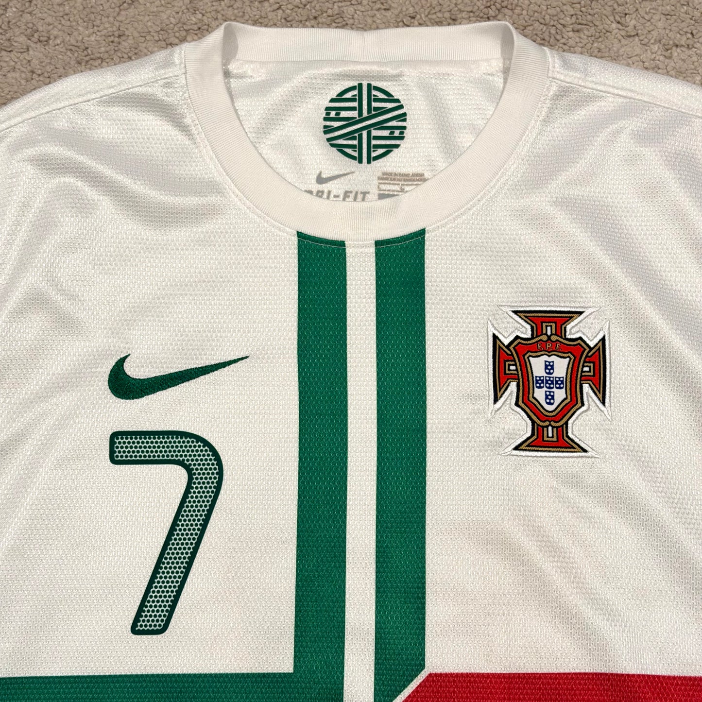 Portugal 2012 EURO away x Cristiano Ronaldo #7 (L)