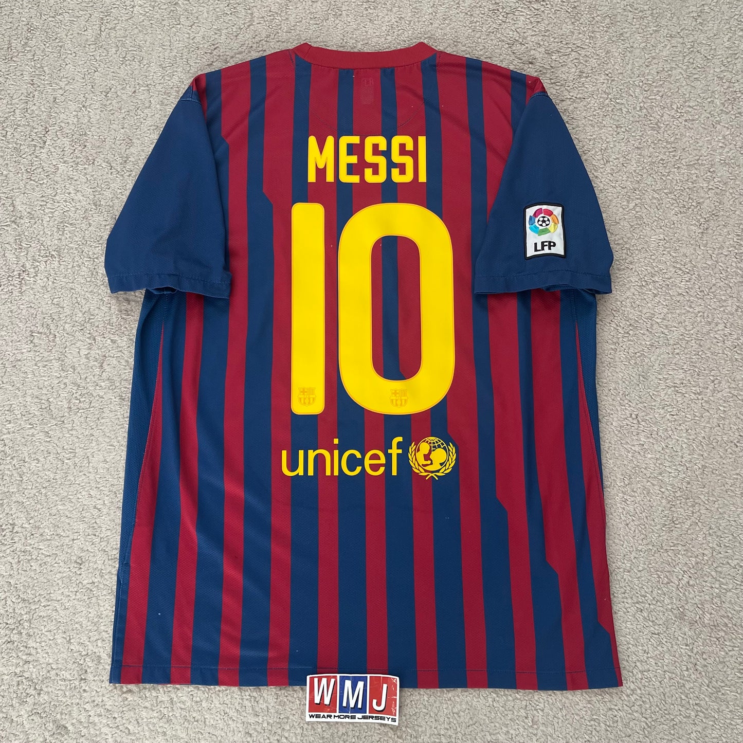 Barcelona 2011/12 home x Messi #10 (L)