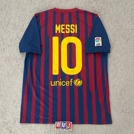 Barcelona 2011/12 home x Messi #10 (L)