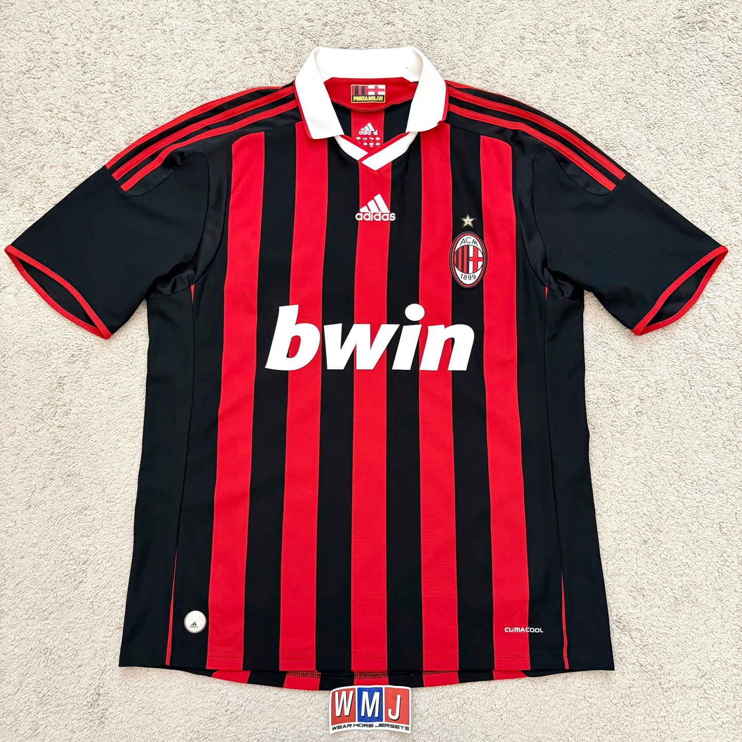 AC Milan 2009/10 home x Paolo Maldini #3 (L)