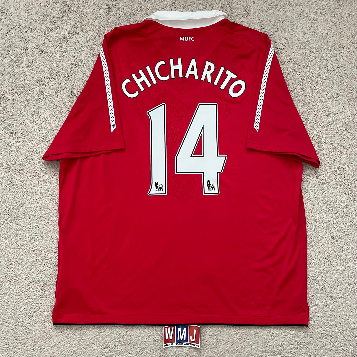 Manchester United 2010/11 home x Chicharito Hernandez #14 (XXL)