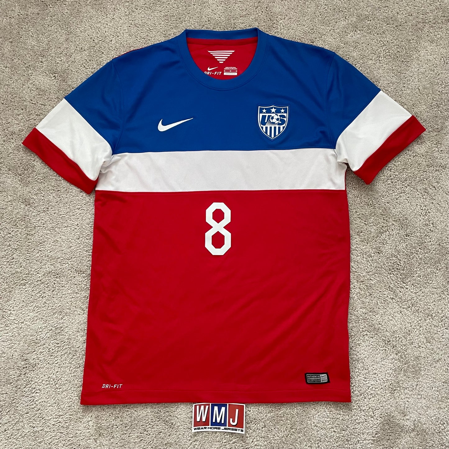 USA 2014 World Cup away x Clint Dempsey #8 (M)