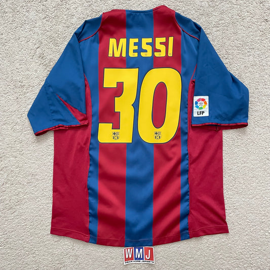 Barcelona 2004/05 home x Messi #30 (L)