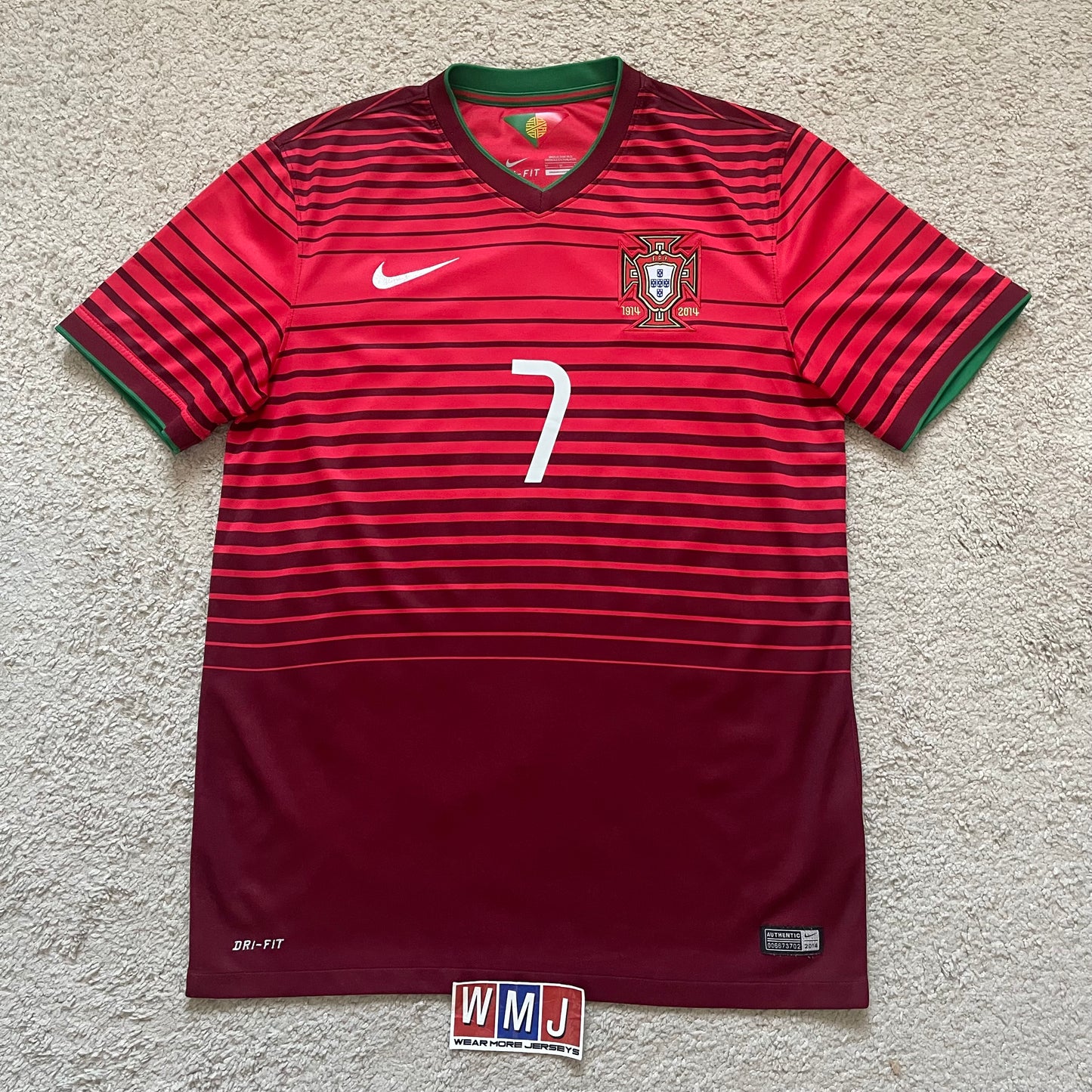 Portugal 2014 World Cup home x Cristiano Ronaldo #7 (M)