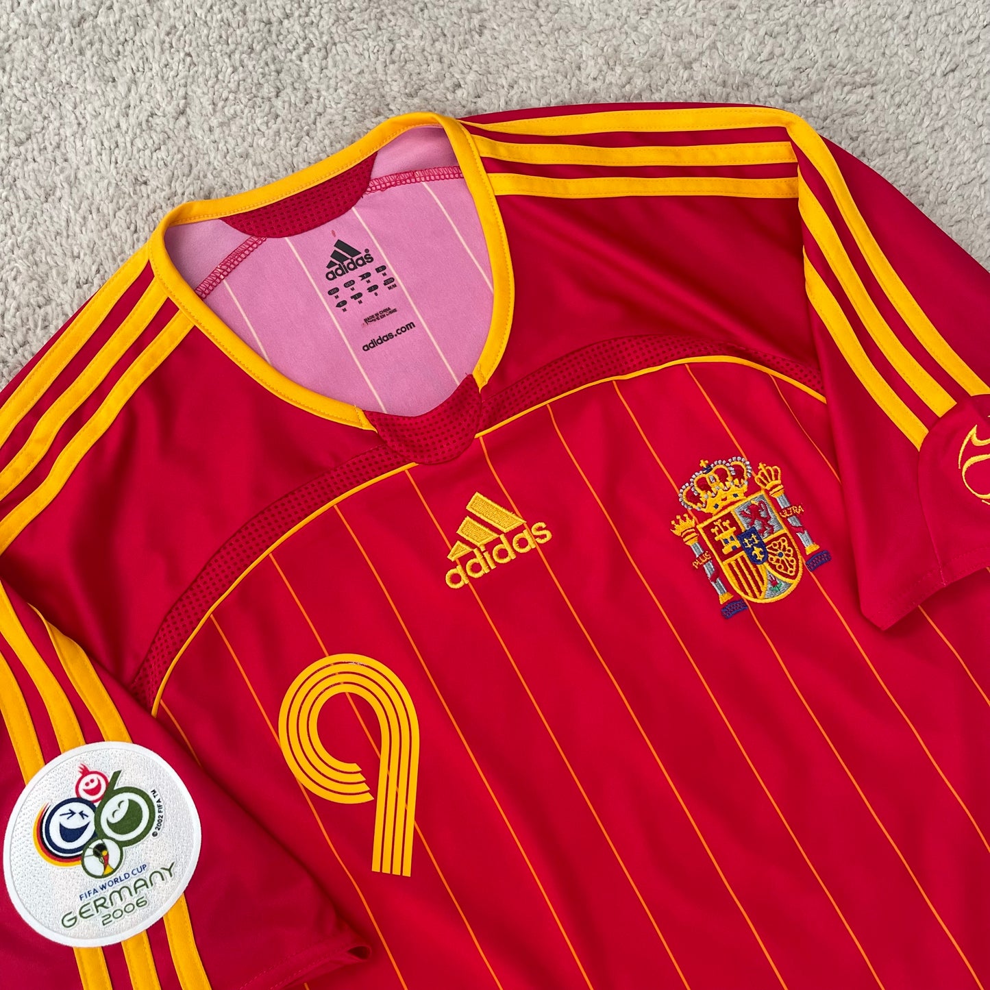 Spain 2006 World Cup home x Fernando 'El Niño' Torres #9 (M)