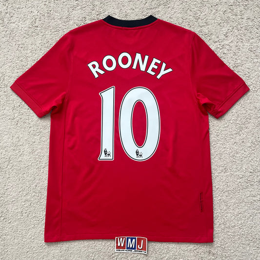Manchester United 2009/10 home x Wayne Rooney #10 (M)