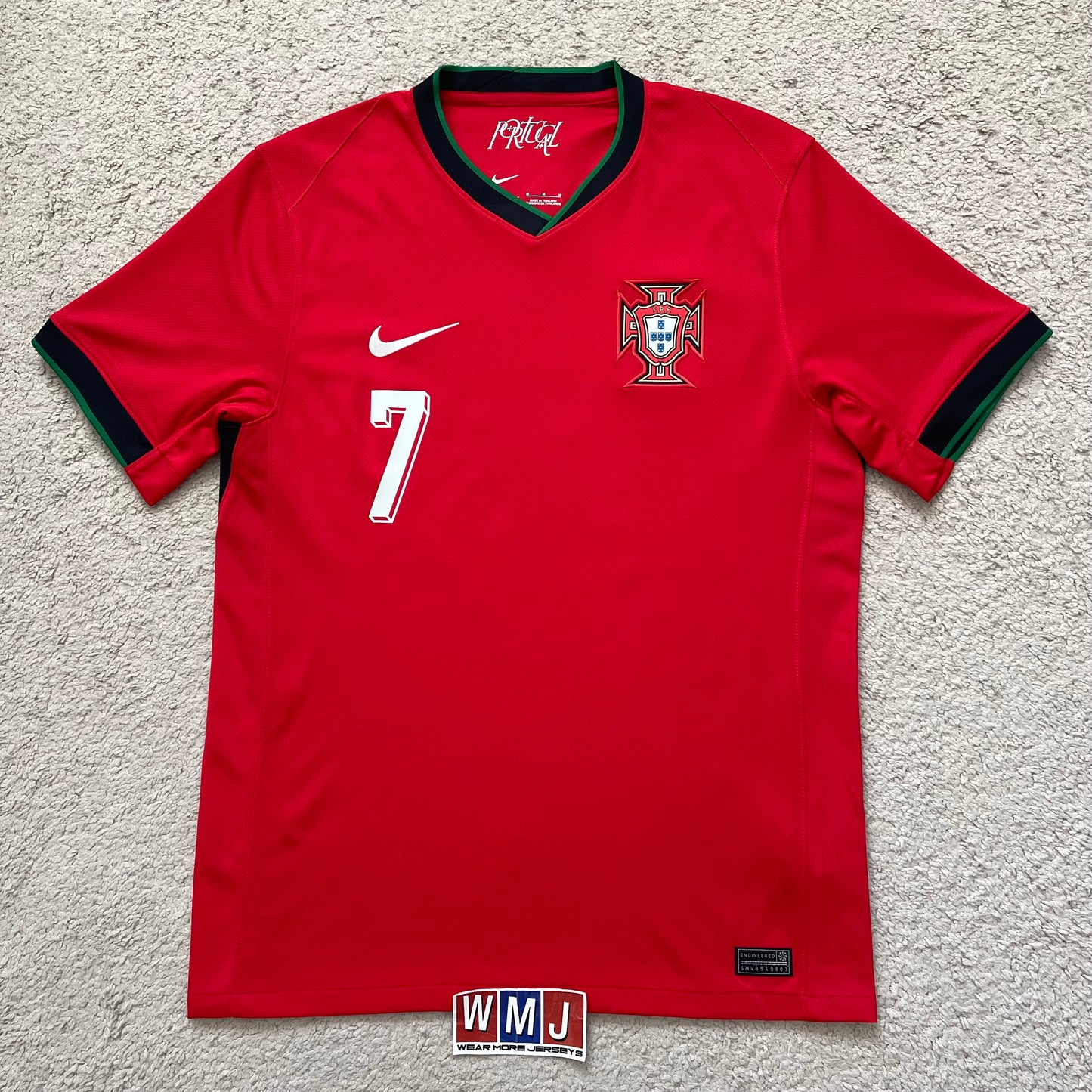Portugal 2024 EURO home x Cristiano Ronaldo #7 (M)