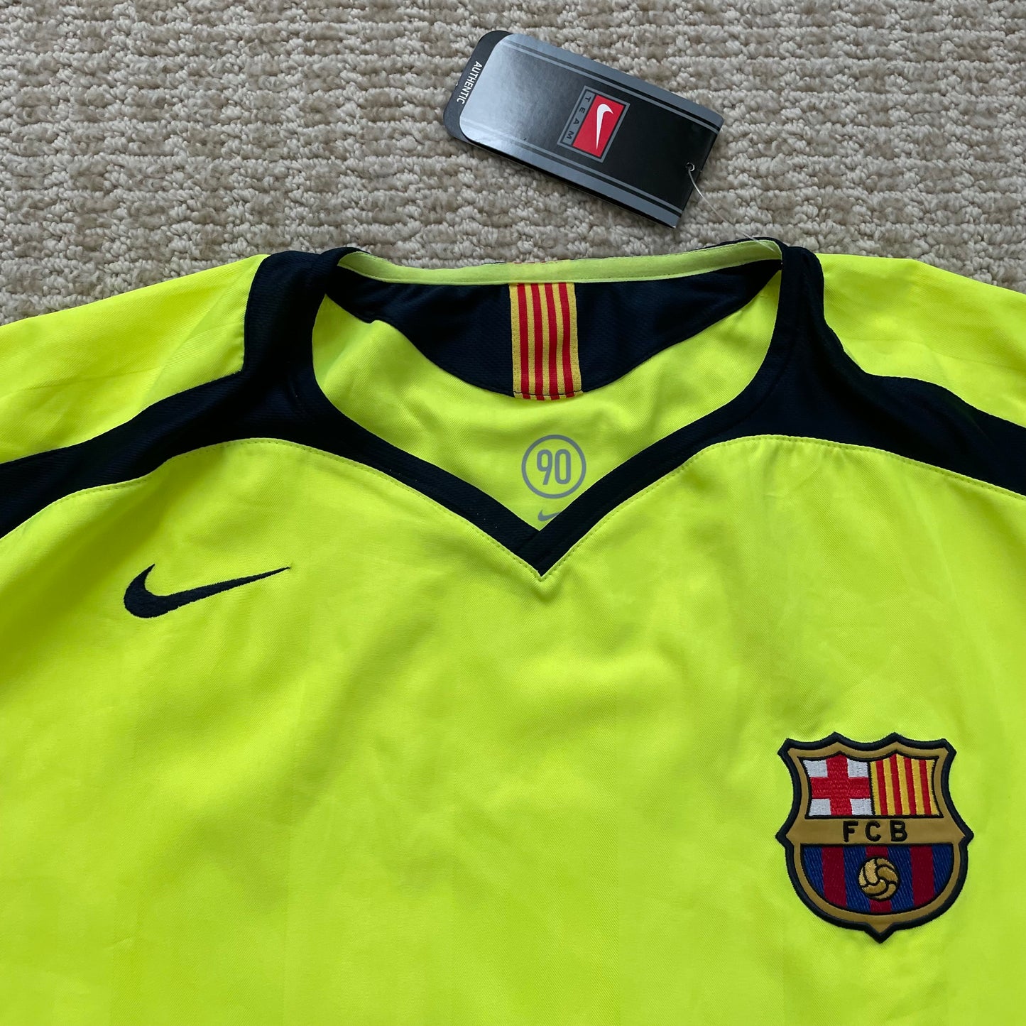 Barcelona 2005/06 away x Messi #30 (XXL) *BRAND NEW WITH TAGS