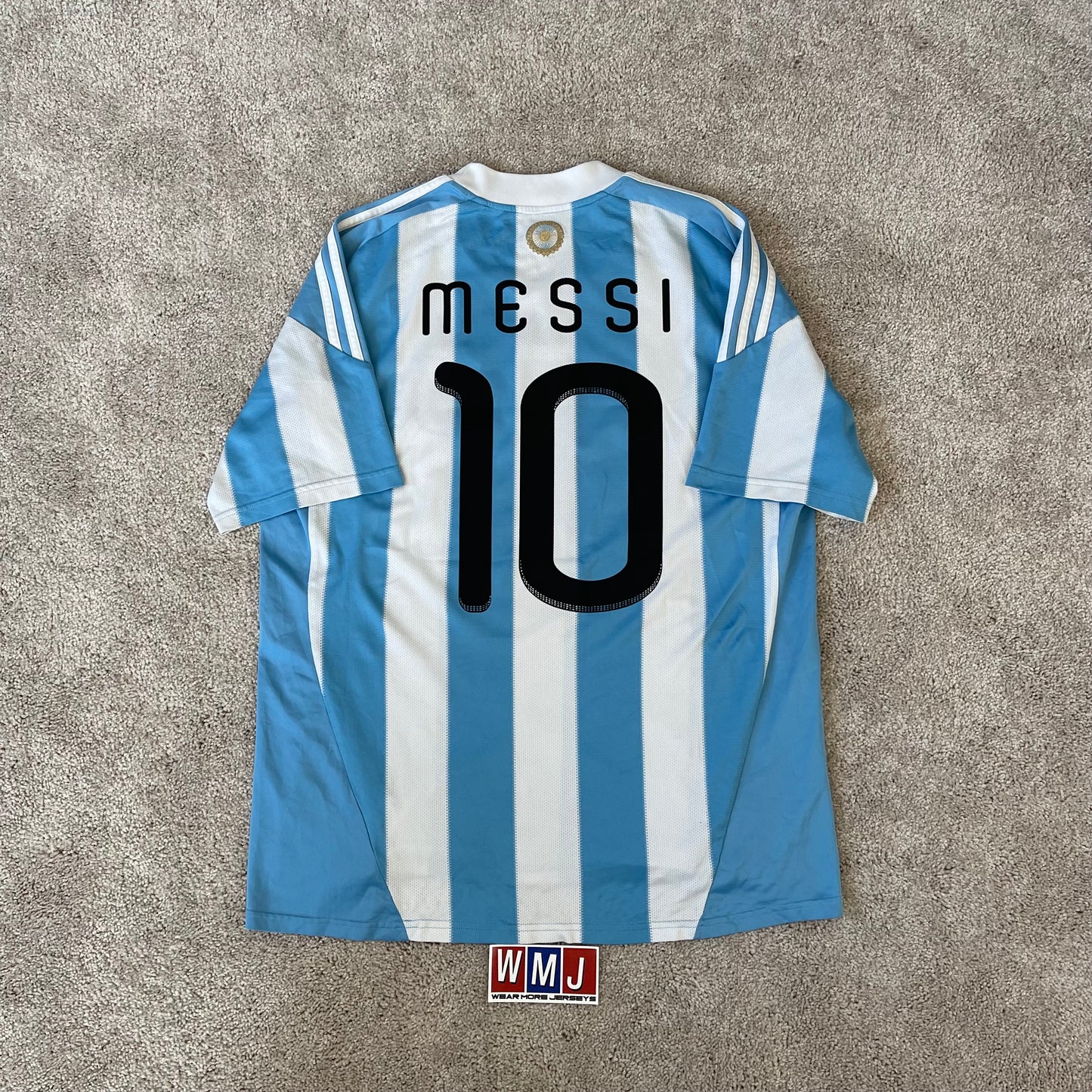 Argentina 2010 World Cup home x Messi #10 (L)