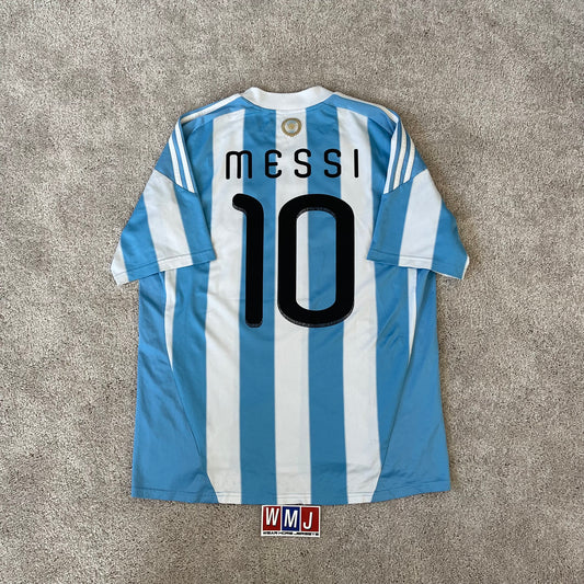 Argentina 2010 World Cup home x Messi #10 (L)