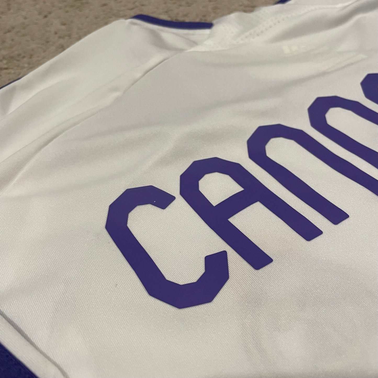 Real Madrid 2007/08 home x Fabio Cannavaro #5 (XL) *BRAND NEW WITH TAGS WITH SMALL STAINS