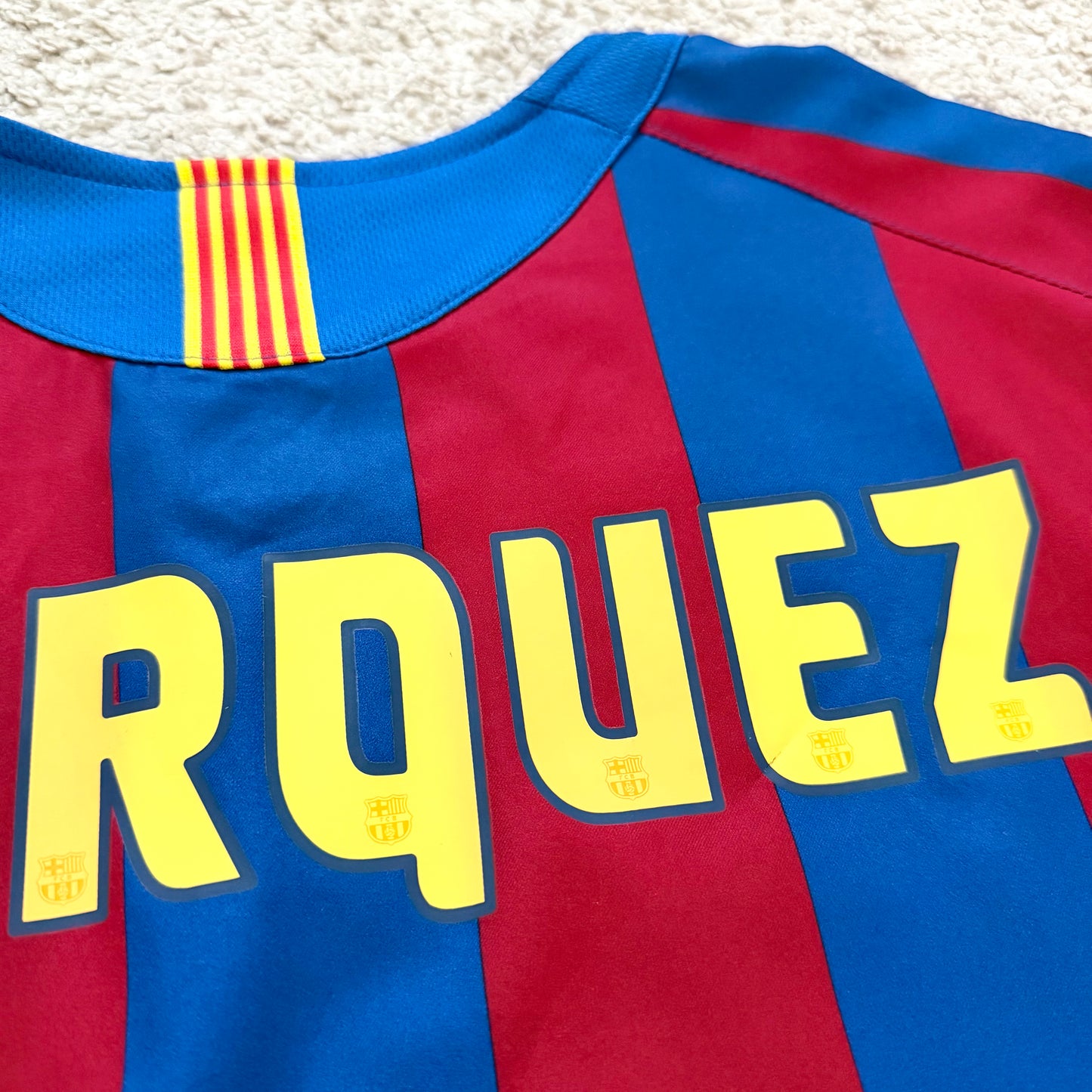 Barcelona 2005/06 home LONG SLEEVES x Rafa Marquez #4 (L)