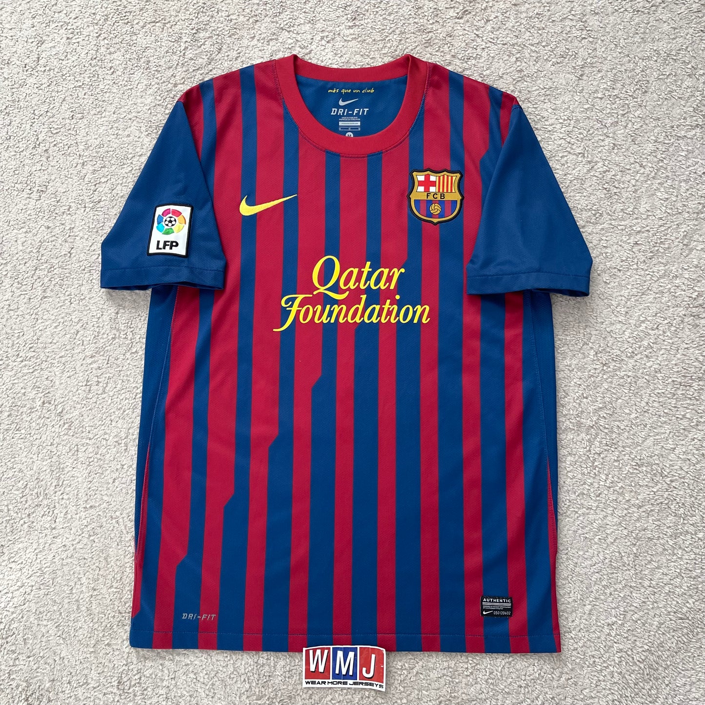 Barcelona 2011/12 home x Messi #10 (M)