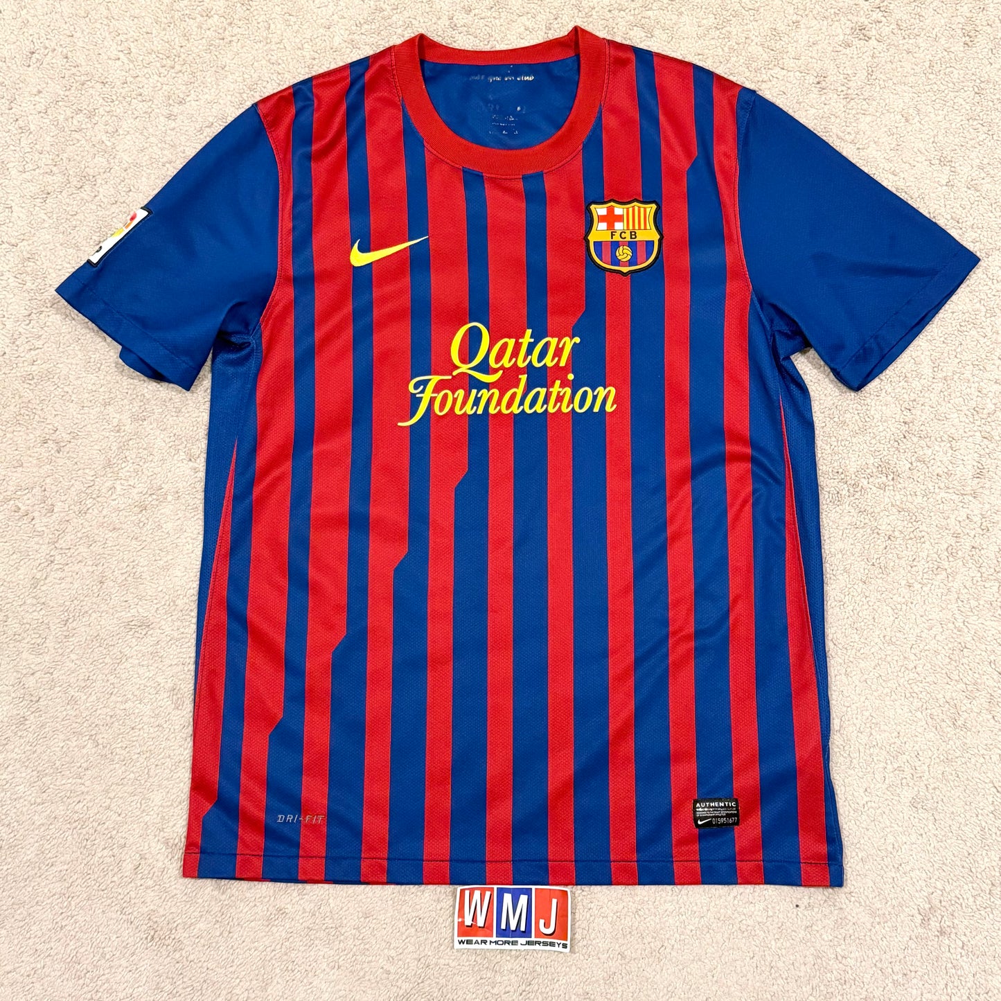 Barcelona 2011/12 home x Messi #10 (L)