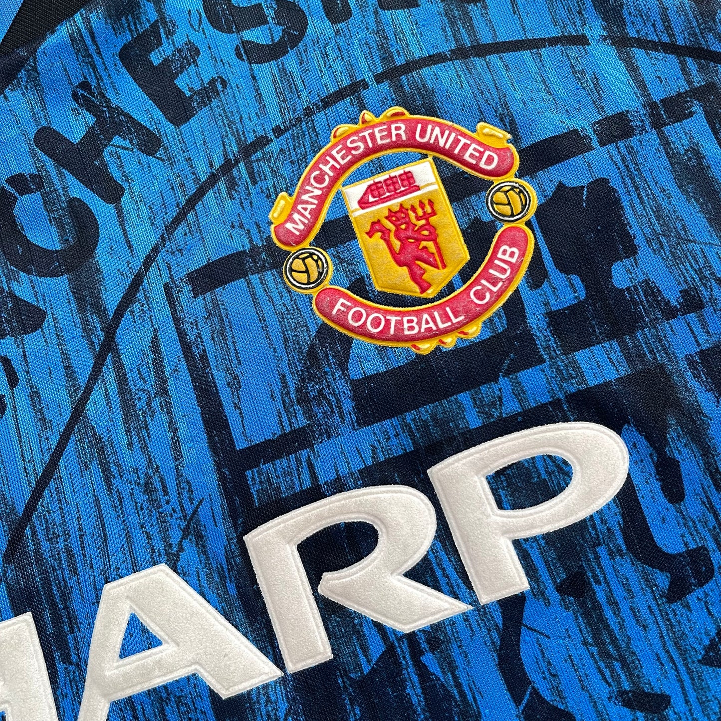 Manchester United 1992/93 away x Eric Cantona #7 (L)