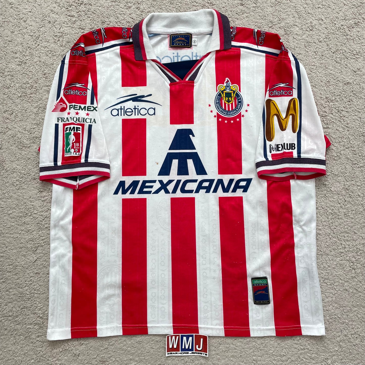 Chivas de Guadalajara 1997/98 home (XL)