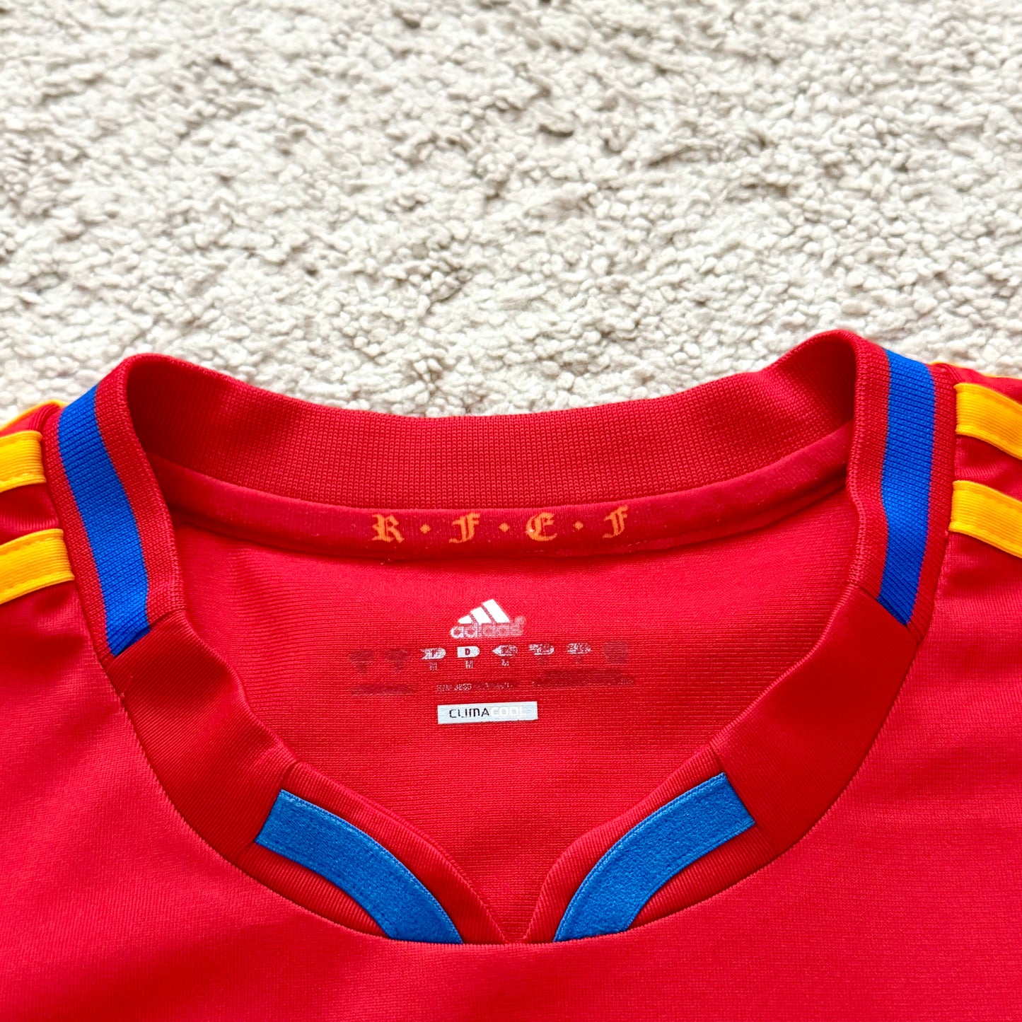 Spain 2010 World Cup home x David Villa #7 (M)
