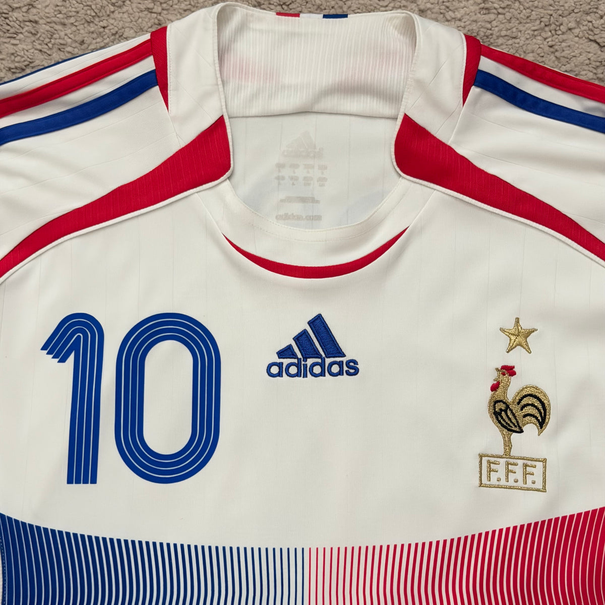 France 2006 World Cup away x Zinedine Zidane #10 (L)