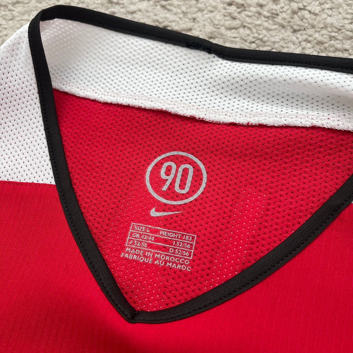 Manchester United 2004/2005/2006 home x Cristiano Ronaldo #7 (L)