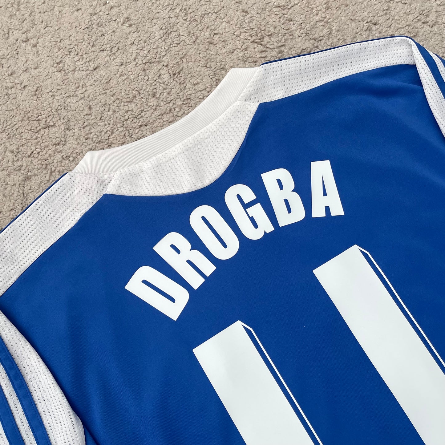 Chelsea 2011/12 home CHAMPIONS LEAGUE WINNERS x Didier Drogba #11 (XXL)