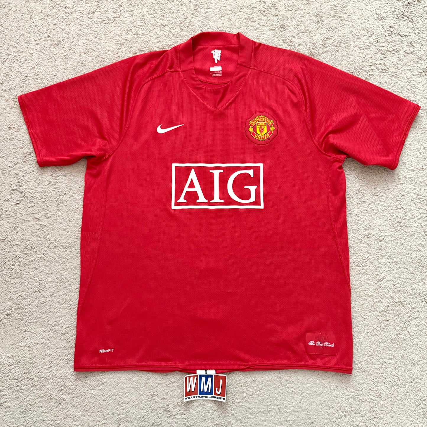Manchester United 2007/2008/2009 home x Cristiano Ronaldo #7 (XL)