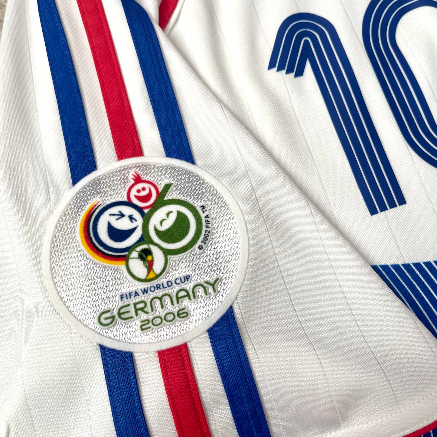 France 2006 World Cup away x Zinedine Zidane #10 (XL)