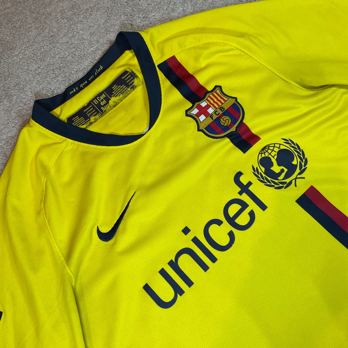 Barcelona 2008/09 away x Messi #10 (S)