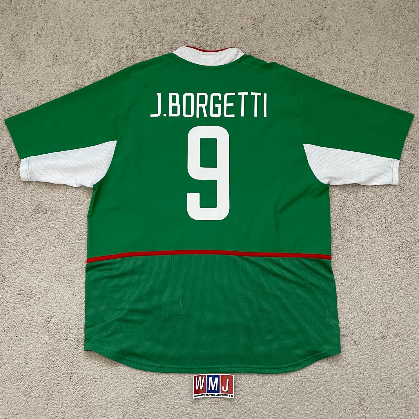 Mexico 2003 home x Jared Borgetti #9 (XL)