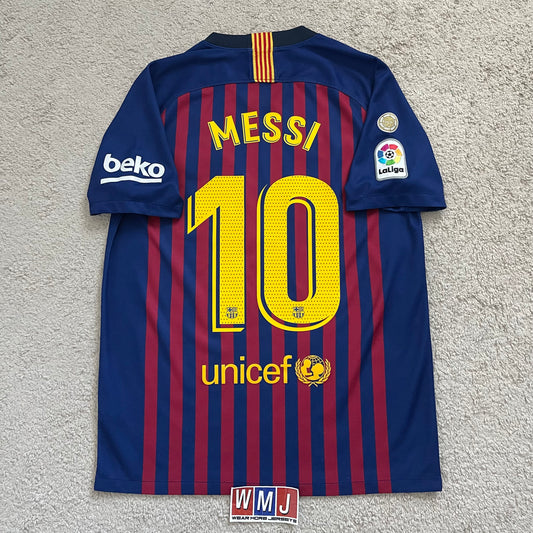 Barcelona 2018/19 home x Messi #10 (M)
