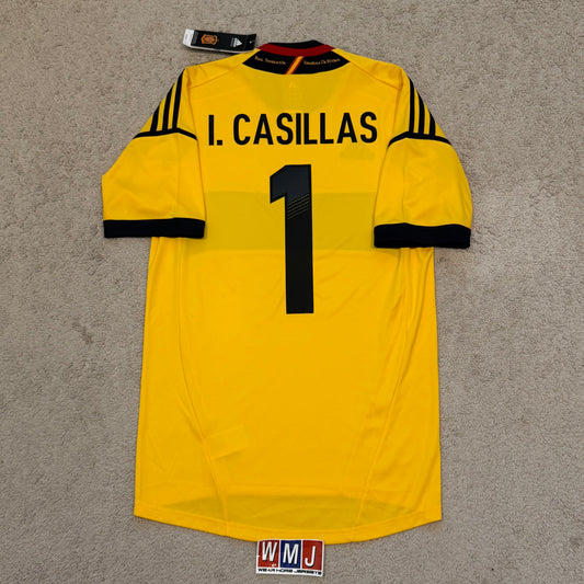 Spain 2012 EURO GK x Iker Casillas #1 (S) *BRAND NEW WITH TAGS