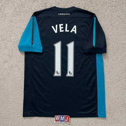 Arsenal 2011/12 away 125th ANNIVERSARY x Carlos Vela #11 (L)