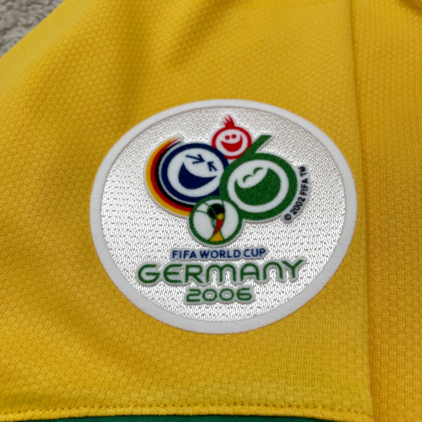 Brazil 2006 World Cup home x Ronaldo Nazario #9 (XL)