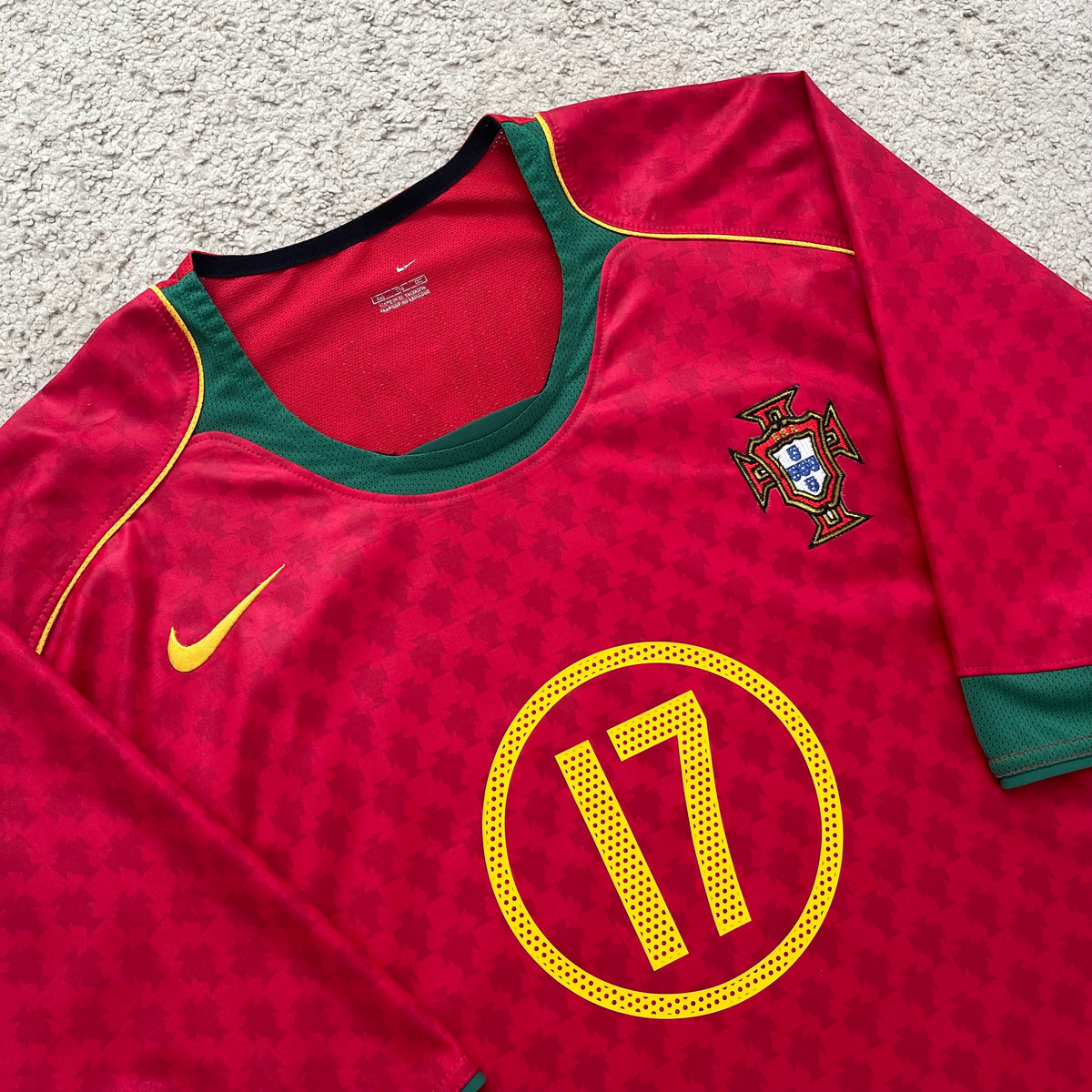 Portugal 2004 EURO home x Cristiano Ronaldo #17 (XXL)