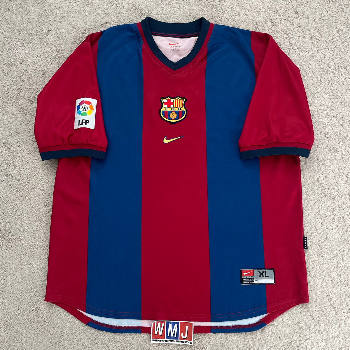 Barcelona 1998/99 home x Rivaldo #11 (XL)
