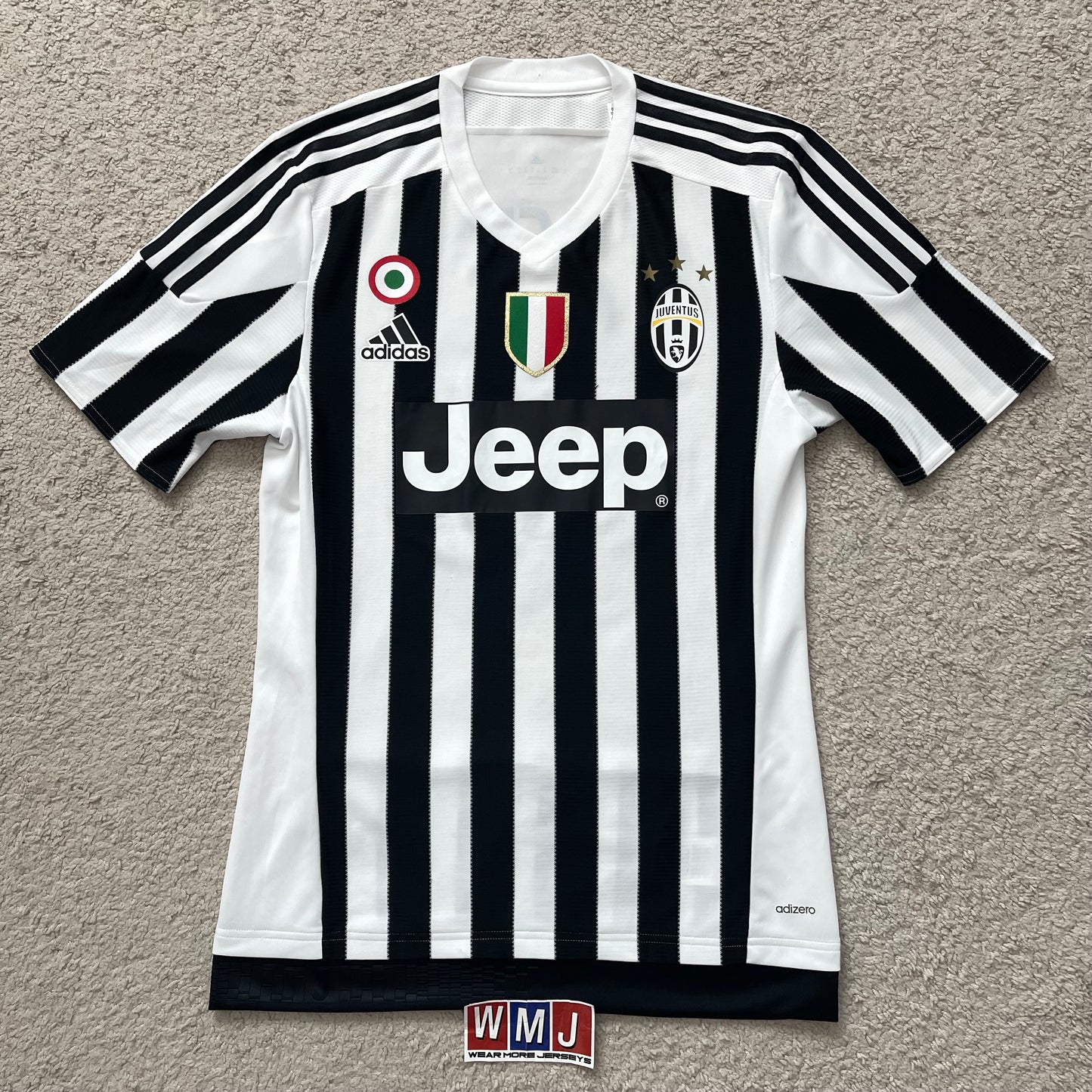 Juventus 2015/16 home PLAYER VERSION x Pogba #10 (M)
